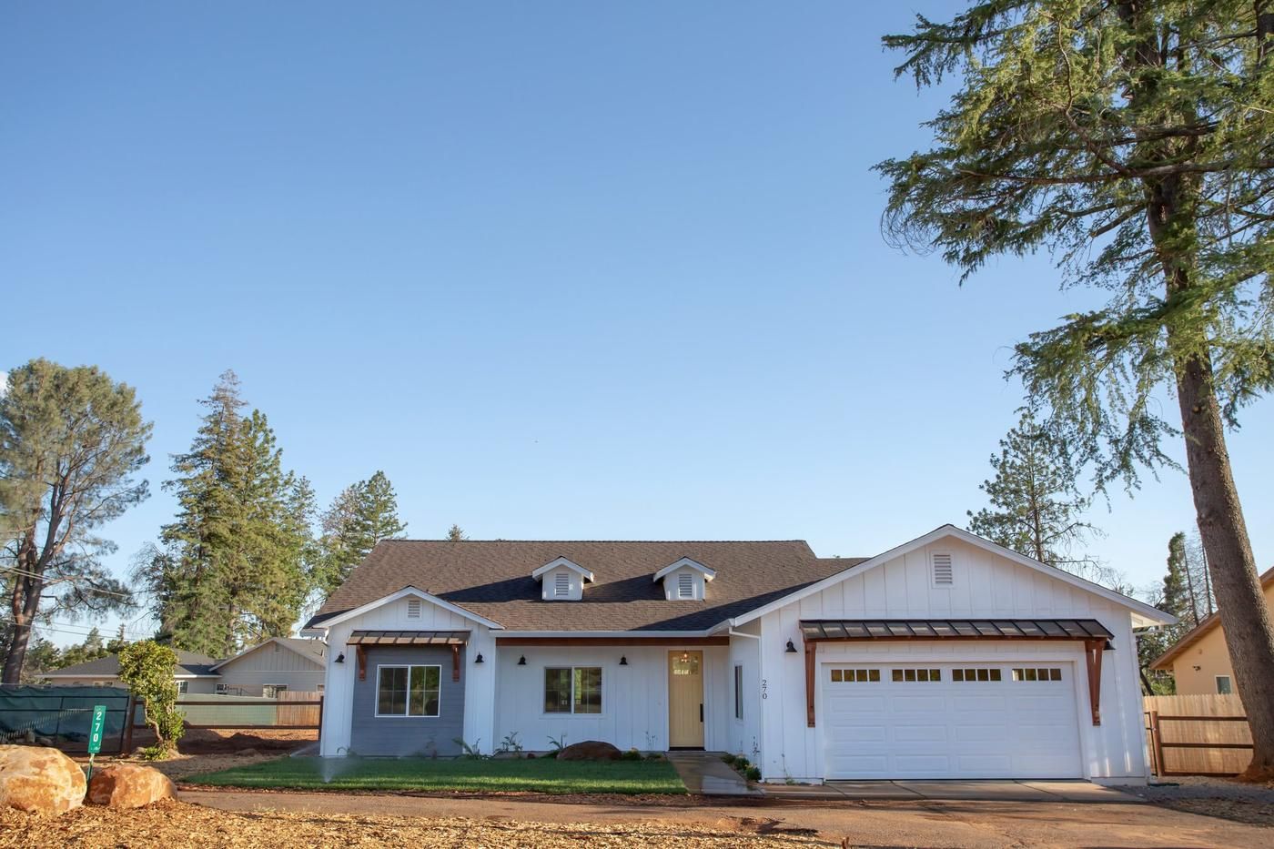 New single-family home built by Synergy Builders in Paradise, CA